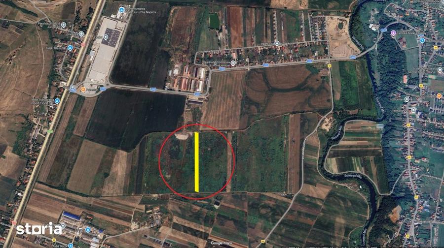 Teren de 5800 mp, în Jucu