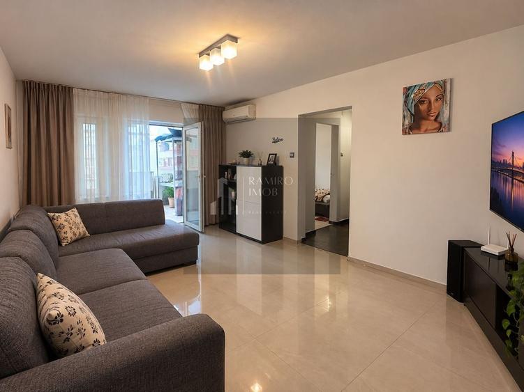 Apartament cu 2 camere decomandat, mobilat în Tineretului