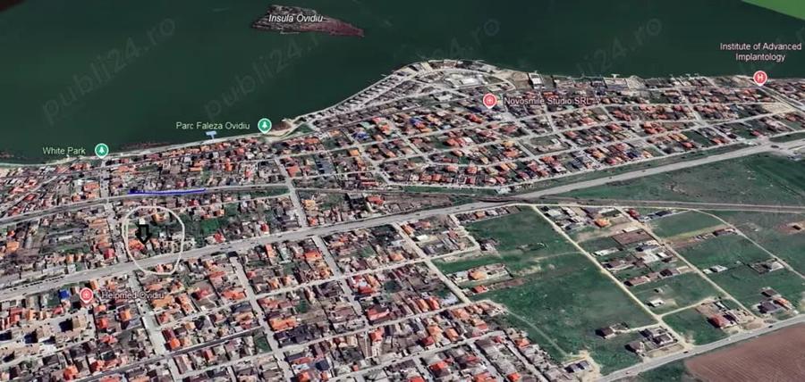 Teren de 830 mp, în Central