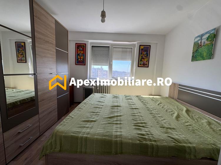 Apartament cu 2 camere decomandat, mobilat în 1 Mai