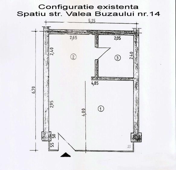 Spațiu comercial, de 35 mp, în Titan