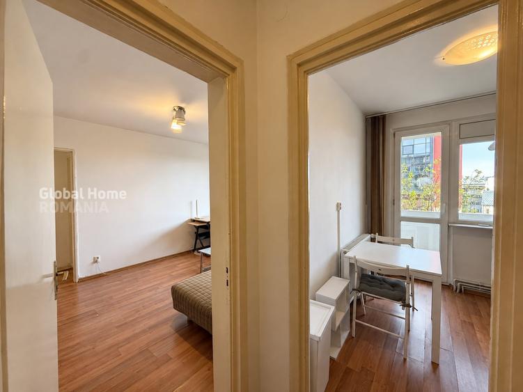 Apartament cu 2 camere semidecomandat, mobilat în Universitate
