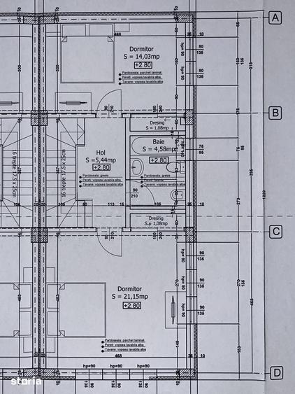Vila P+1+M, 150 mp, Otopeni direct proprietar, rezidenta/firma - 23