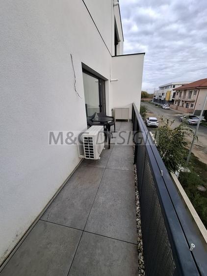Apartament cu 2 camere semidecomandat, mobilat în Ghiroda
