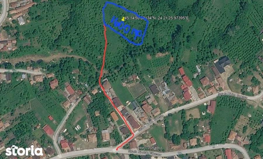 Teren de 1600 mp, în Central