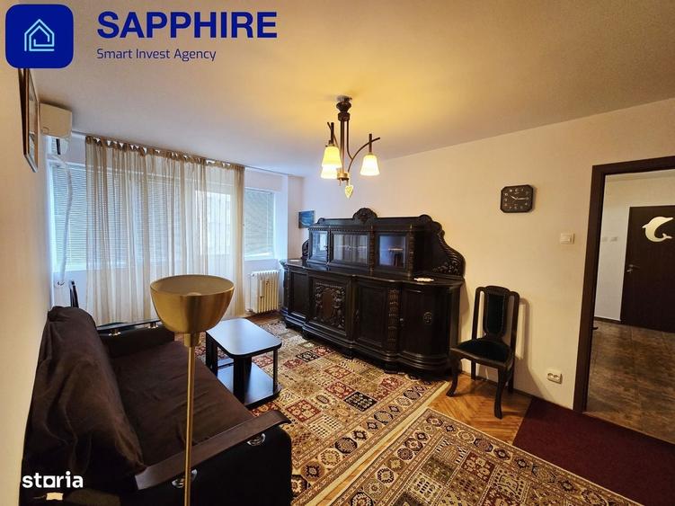 Apartament cu 3 camere semidecomandat în Iancului