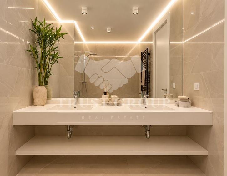 Apartament cu 3 camere semidecomandat, mobilat în Barbu Văcărescu