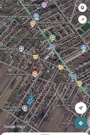 Teren Intravilan 500 MP strada Ortansei Clinceni-Domnesti - 4