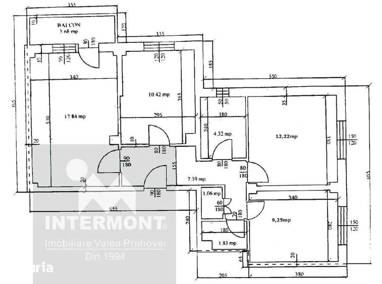 Apartament 3 camere - Etaj 1 - 2 bai - Centrala - Mobilat - 2
