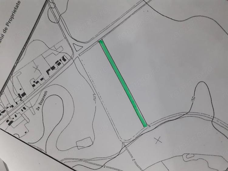 Teren de 3500 mp, în Dospinești
