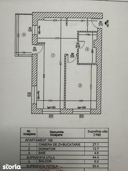 Apartament cu 2 camere în Theodor Pallady