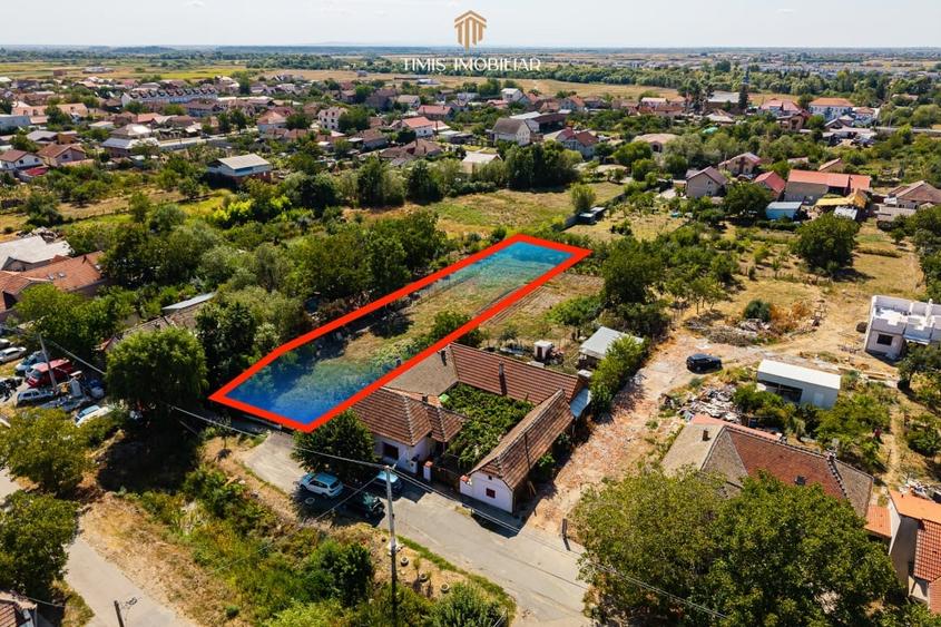 Teren Construcții intravilan de 1340 mp, în Remetea Mare