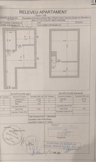 Apartament cu 2 camere decomandat în Găvana
