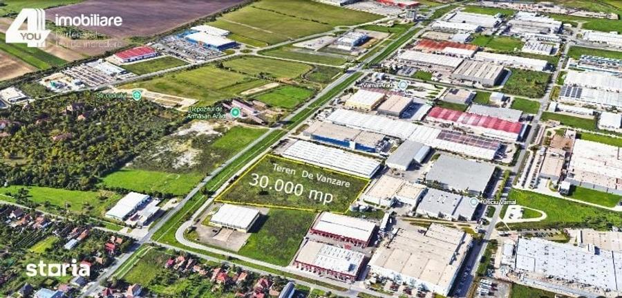 Teren de 30000 mp, în Central