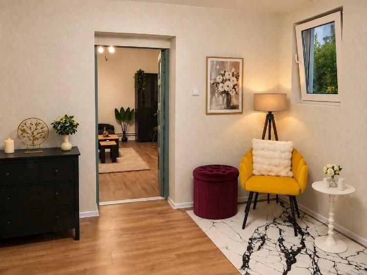 Apartament cu 2 camere semidecomandat în Ultracentral