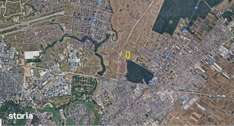 Teren de 3000 mp, în Central