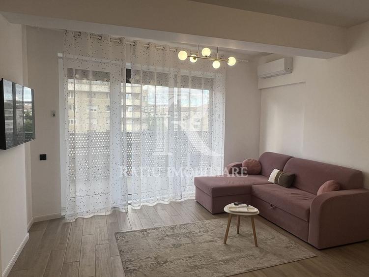 Apartament cu 2 camere semidecomandat, mobilat în Calea Aradului