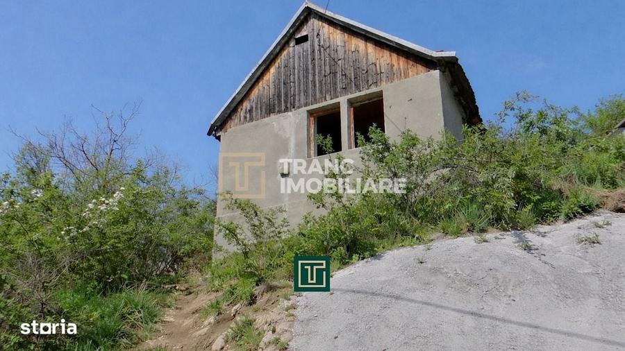 Casă cu 2 camere cu Teren 874 Mp în Covăsinț