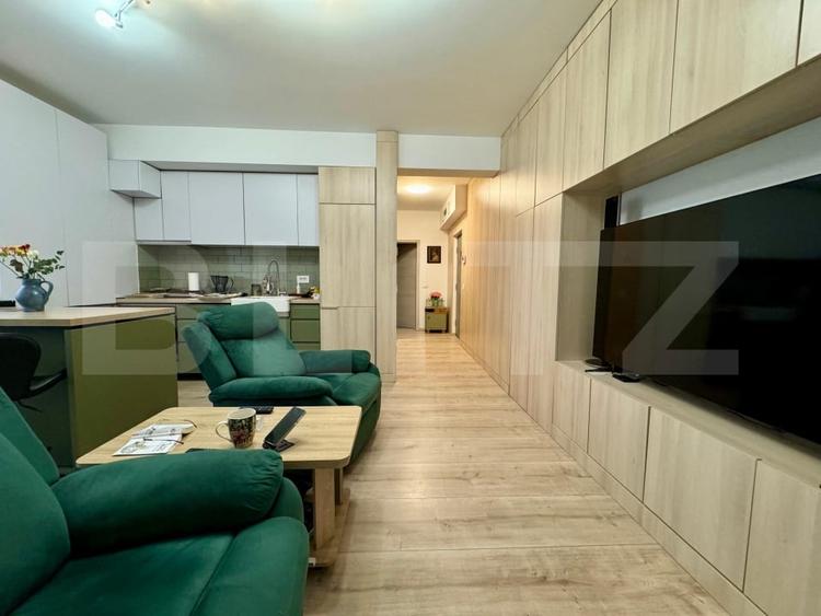 Apartament cu 2 camere semidecomandat, mobilat în Iosia