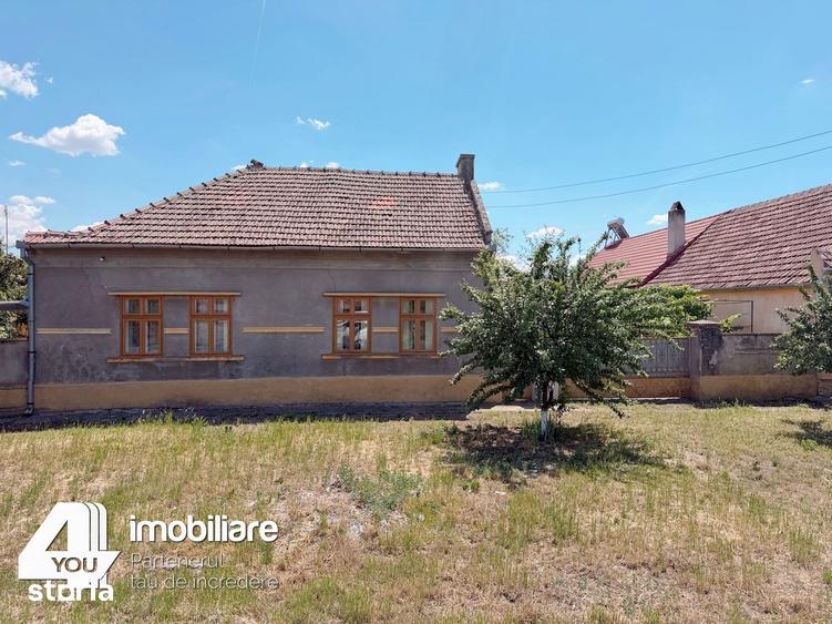 Casă cu 4 camere cu Teren 1459 Mp în Secusigiu