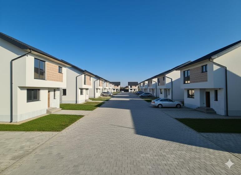 Casă individuală cu 4 camere cu Teren 250 Mp în Odăi