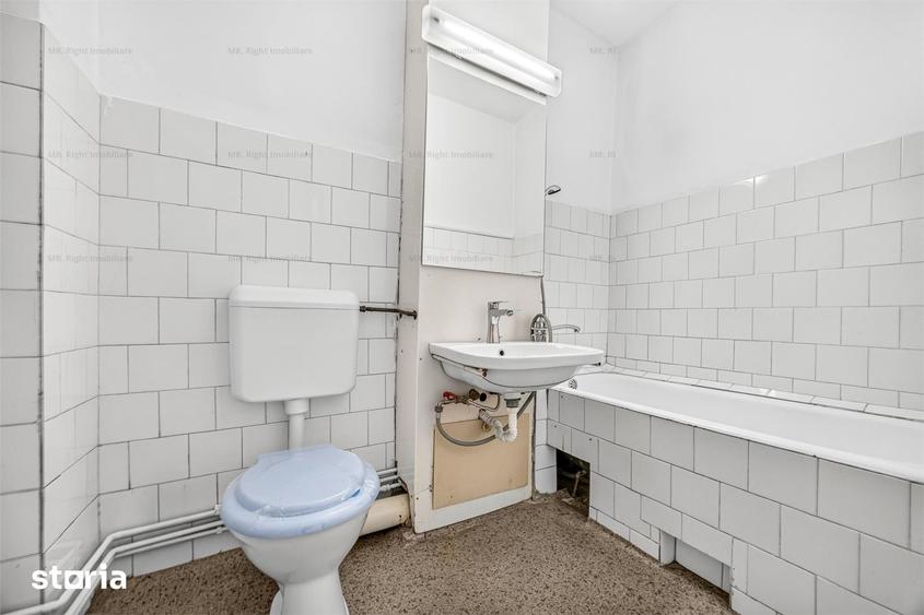 Apartament cu 2 camere decomandat în Valea Cetății
