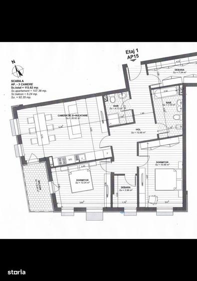 Apartament Centro2 Premium 3 camere ,ultracentral! - 2