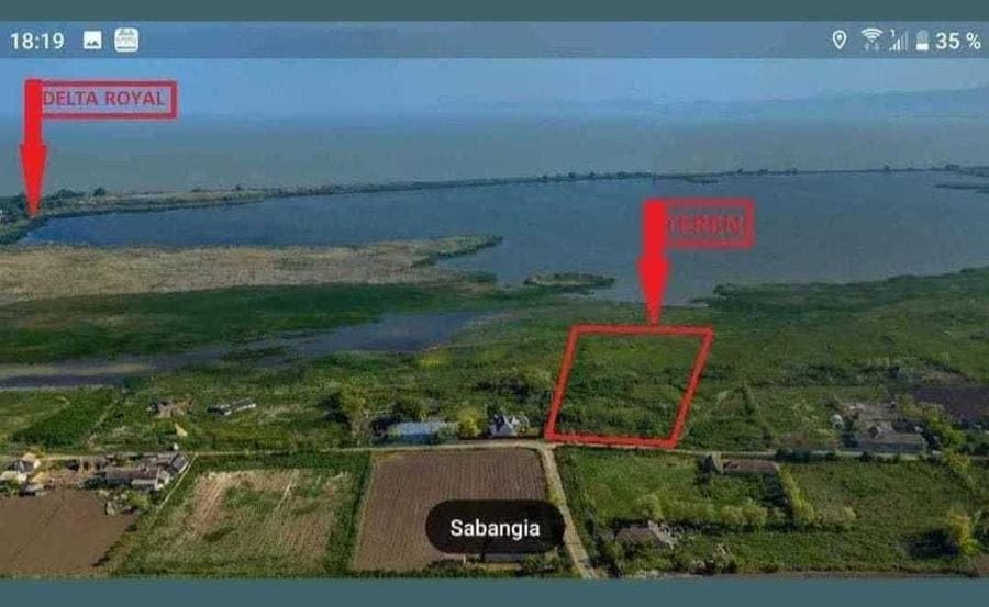 Teren de 2237 mp, în Sabangia