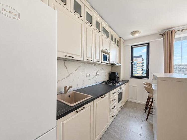 Apartament cu 2 camere decomandat, mobilat în Aviației