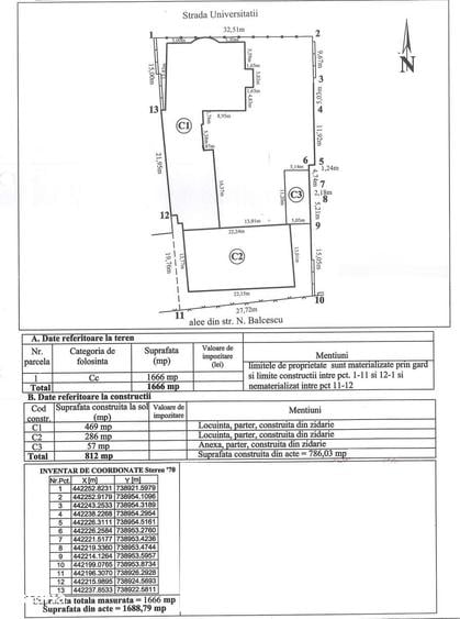 Spațiu comercial, de 812 mp, în Ultracentral