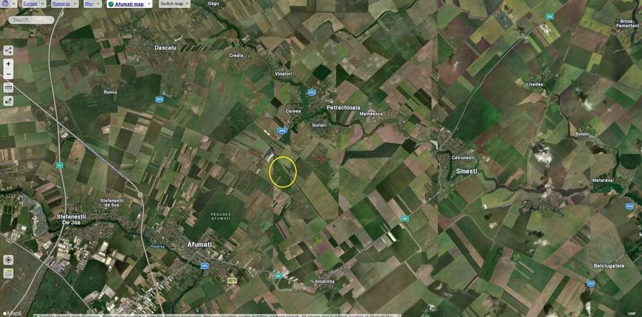 Teren agricol extravilan de 19800 mp, în Afumați