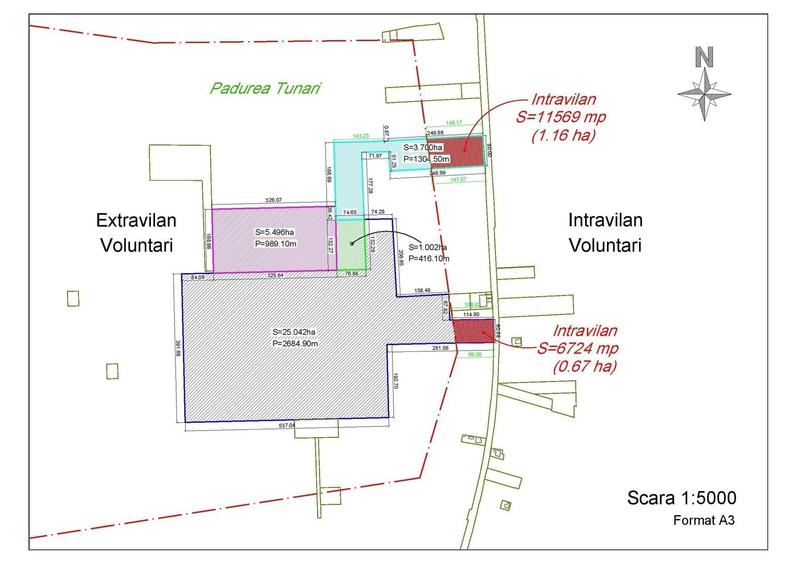 Oportunitate investitie exceptionala ! Pipera 352.400 mp. partial in intravilan - 1