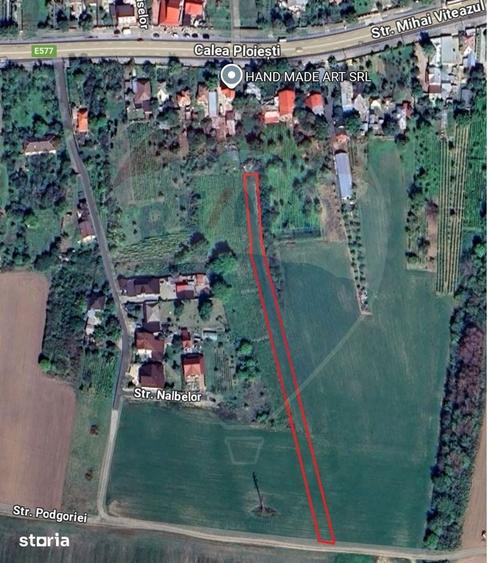 Vanzare Teren 3,323mp Valea Calugareasca - 3