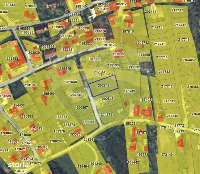 Teren de 1230 mp, în Dealuri Oradea