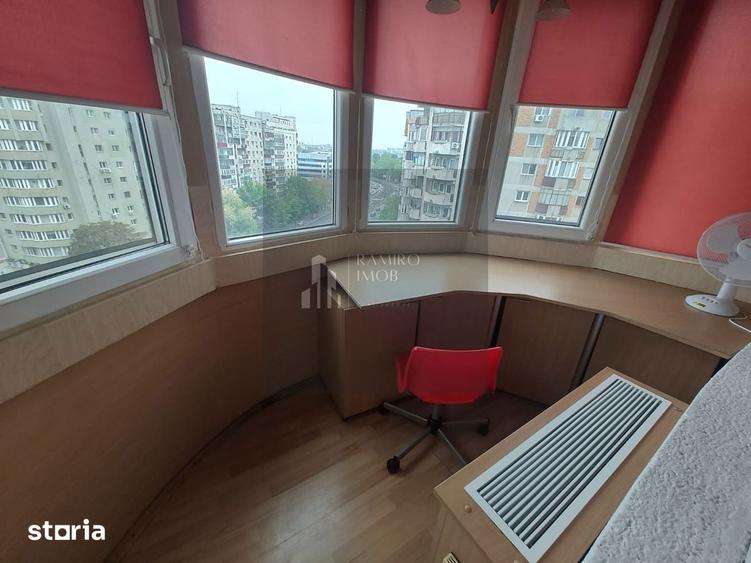 Apartament cu 3 camere decomandat, mobilat în Crângași