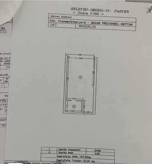 Spațiu comercial, de 60 mp, în Central