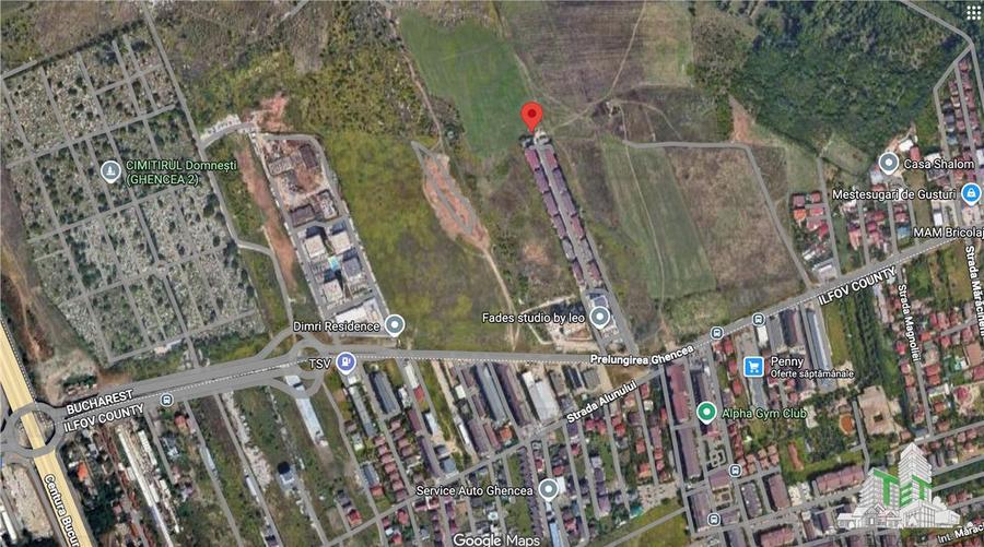 Teren Construcții intravilan de 8500 mp, în Prelungirea Ghencea