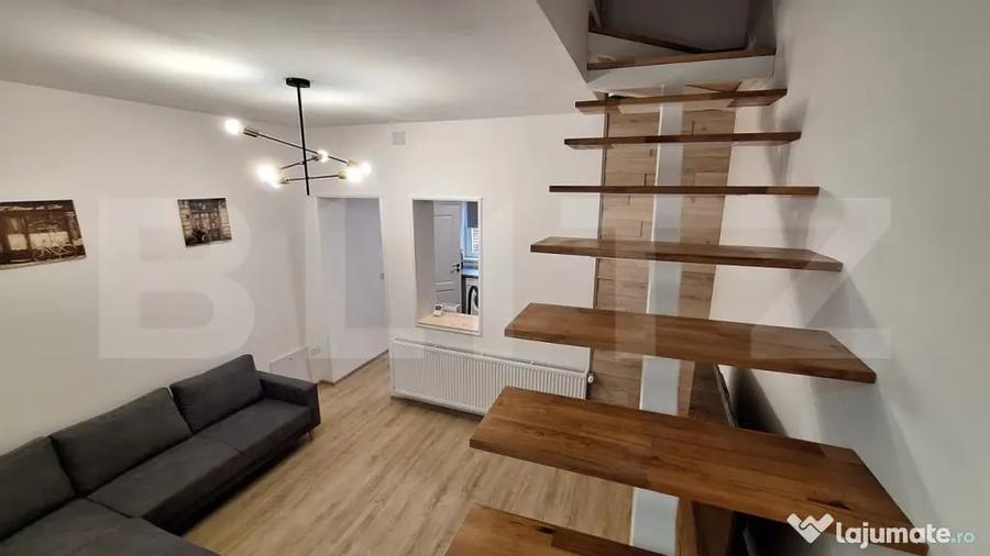 Apartament cu 2 camere decomandat, mobilat în Lunei