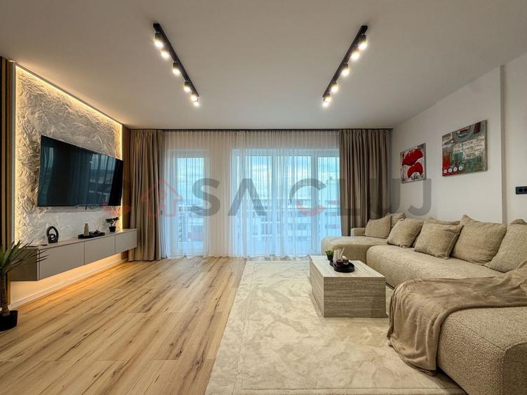 Apartament cu 2 camere semidecomandat, mobilat în Iris