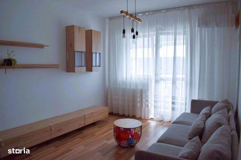 Apartament cu 2 camere decomandat, mobilat în Metalurgiei