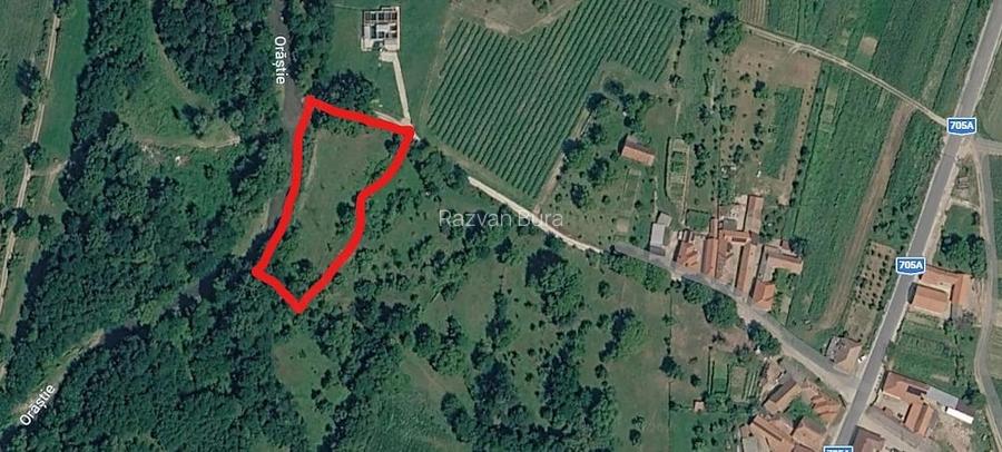 Vand teren 3000 m2 , sat Bucium , Comuna Orastioara de Sus , HD