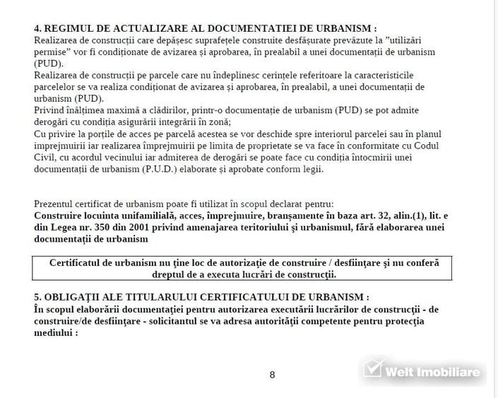 Teren Construcții intravilan de 803 mp, în Sălicea