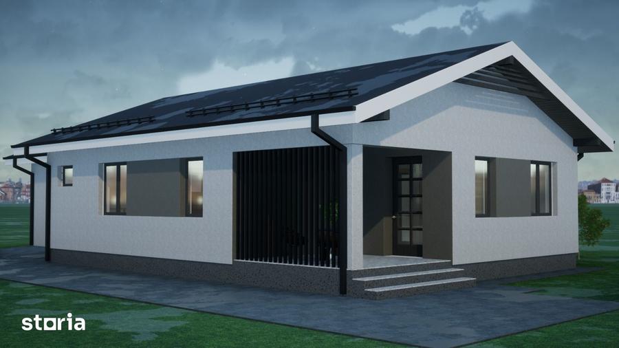 Vanzare casa noua in constructie cu autorizatie Stupini Brasov - 16
