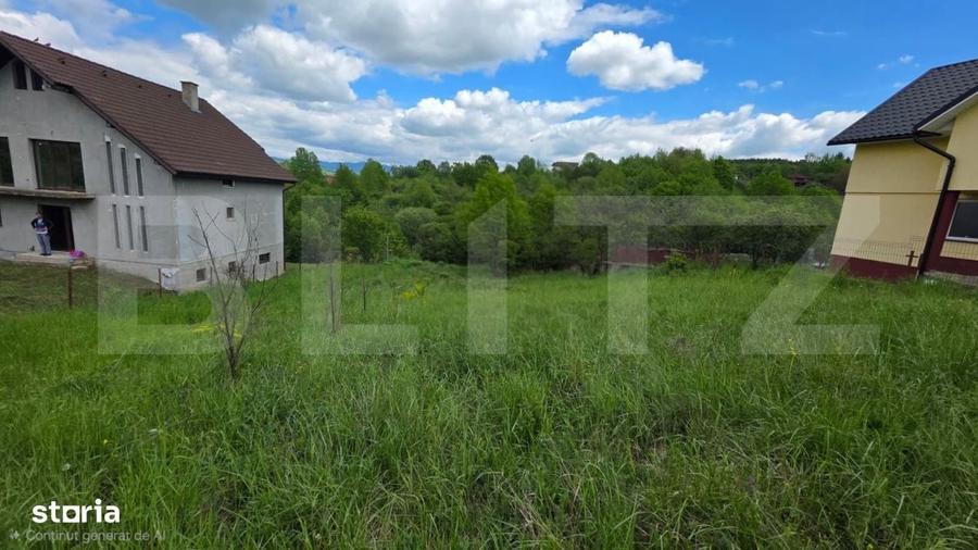 Teren 12 ari, zona linistita, cu priveliste frumoasa - 1