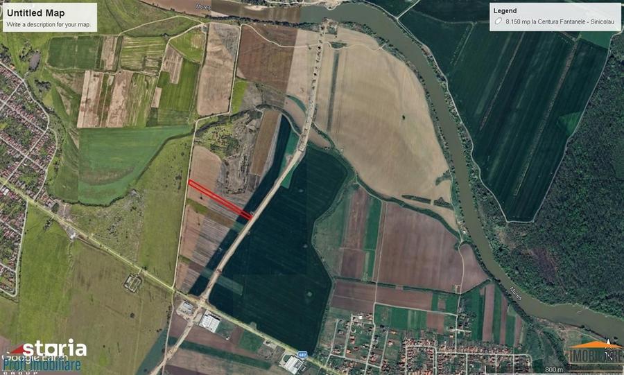 Teren de 8093 mp, în Sânnicolau Mic