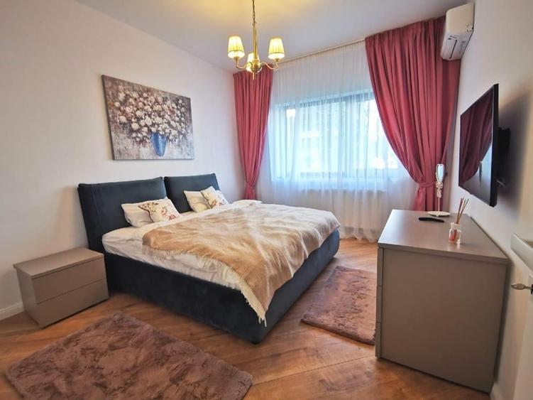 Apartament cu 2 camere semidecomandat, mobilat în Pipera — fotografia 1