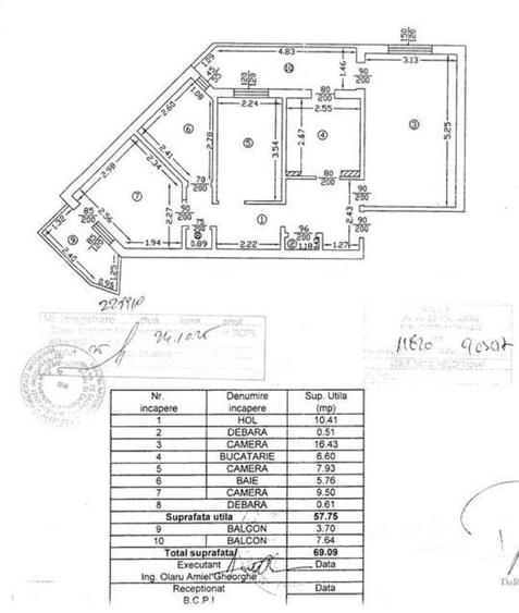 Apartament 3 camere cota parte 2/16 Iasi, ID: R3236317 - 6