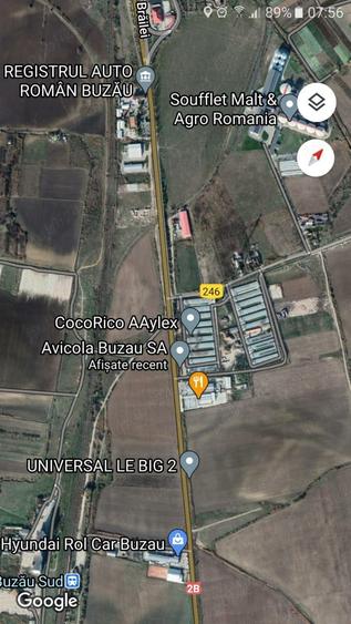 Teren intravilan DN2b langa Avicola Buzau - 6