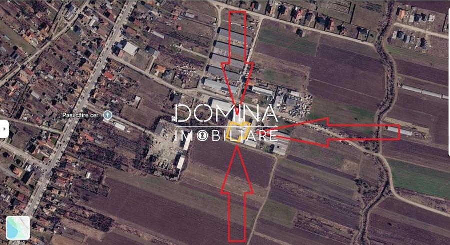 Teren construcție, în Bălești