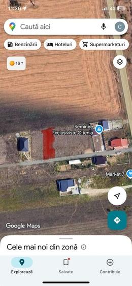 Teren de 670 mp, în Albești